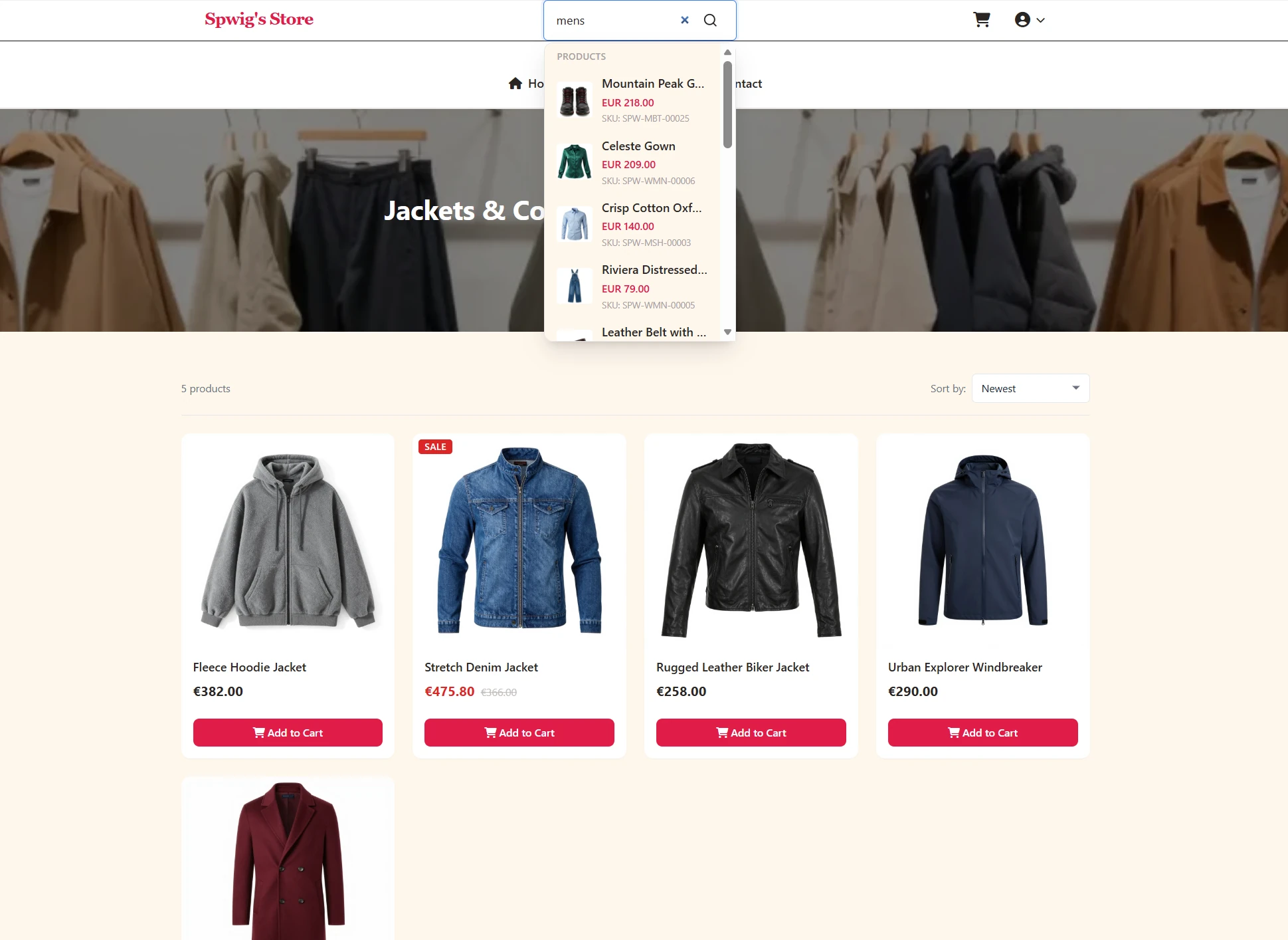 Product Browsing